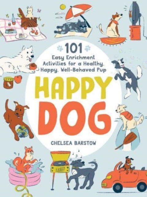 Binding: Hardcover
Description: Go beyond training and tricks with enrichment activities to improve your dog's mental health from Tik Tok dog enrichment specialist Chelsea Barstow. It's time to take a big step beyond the regular old sit stay and roll over with your dog.