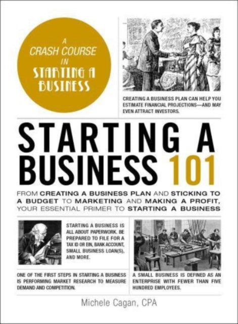 Binding: Hardcover
Description: Become your own boss and make money your way with this helpful guide for hopeful business owners everywhere looking to begin the complicated process of starting a business. Starting a business can be an overwhelming and difficult process.