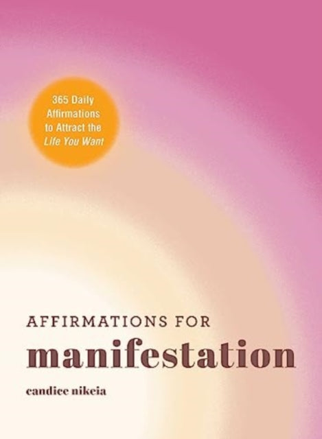 Binding: Hardcover
Description: Focus on positivity build self - love and change your life with this daily devotional - style book featuring 365 affirmations from popular influencer and daily motivational speaker Candice Nikeia.
