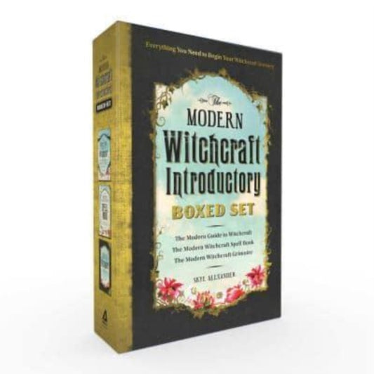 Binding: Hardcover
Description: Start casting spells and holding rituals today with this enchanting boxed set featuring three titles in the Modern Witchcraft series introducing witchcraft for beginners a full spell book and your very own grimoire to chronicle your practice.