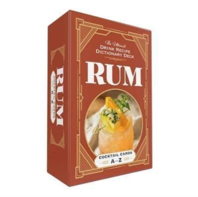 Adams Media - Rum Cocktail Cards A Z The Ultimate Drink Recipe Dictionary Deck