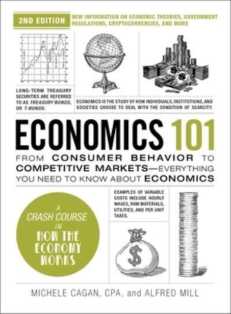 Binding: Hardcover
Description: Discover the ins and outs of the economy with this engaging informative and easy - to - navigate 2nd edition guide with all - new entries and updates. Too often textbooks turn the noteworthy details of economics into tedious discourse that would put even Joseph Stiglitz to sleep.