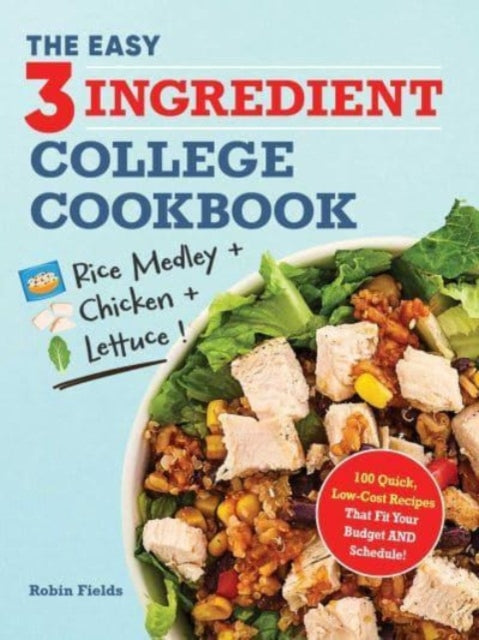 Binding: Paperback
Description: Make quick easy and affordable meals with these 100 recipes that use only three yes three ingredients perfect for students. Eat well with less! The Easy Three - Ingredient College Cookbook makes cooking fun and affordable with 100 delicious recipes.