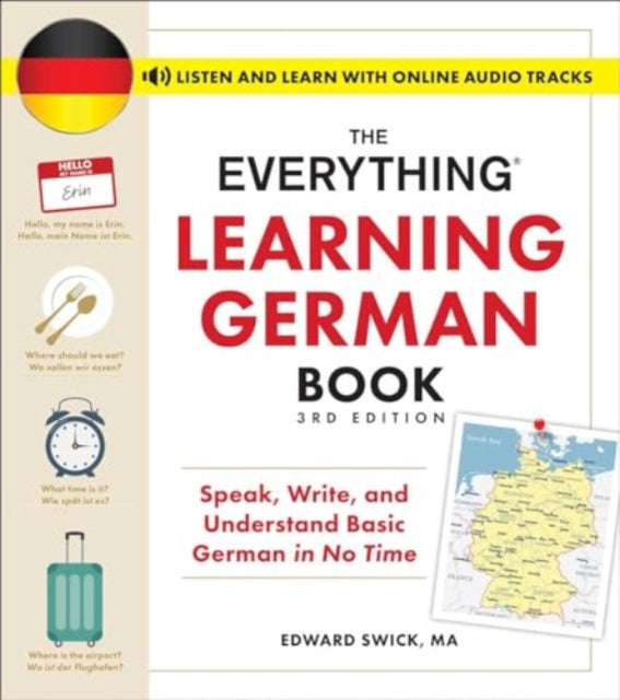 Binding: Paperback
Description: Discover just how easy it is to learn German with this updated edition of The Everything Learning German Book with new online audio so you can quickly access the pronunciation guide and exercises while you re reading.