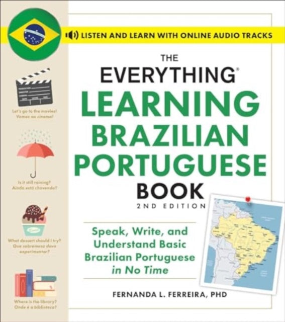 Binding: Paperback
Description: Discover just how easy it is to learn Brazilian Portuguese with this updated edition of The Everything Learning Brazilian Portuguese Book with new online audio so you can quickly access the pronunciation guide and exercises while you re reading.