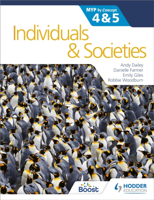 Binding: Paperback
Description: Develop your skills to become an inquiring learner; ensure you navigate the MYP framework with confidence using a concept - driven and assessment - focused approach to Individuals and societies presented in global contexts.