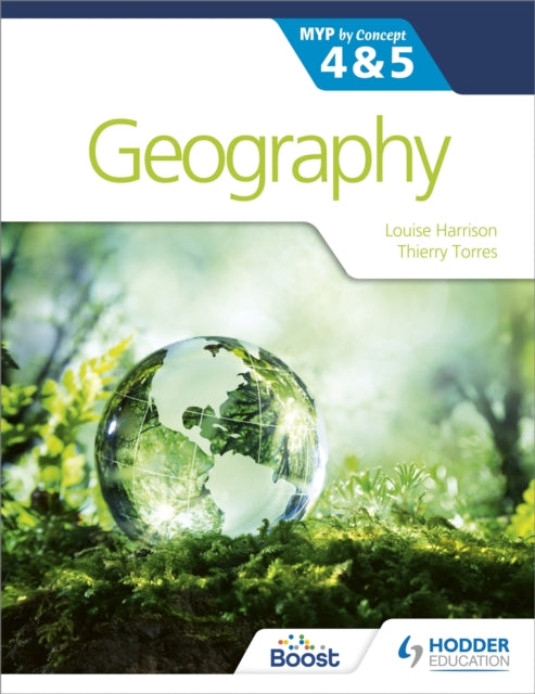 Binding: Paperback
Description: Develop your skills to become an inquiring learner; ensure you navigate the MYP framework with confidence using a concept - driven and assessment - focused approach to Geography presented in global contexts.