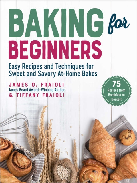 Binding: Hardcover
Description: Bake your way through the entire day with James and Tiffany Fraioli's original recipes for new bakers! Wake up to fun family favourites and foolproof recipes for muffins scones sweet rolls pastries quiches breakfast breads and more.