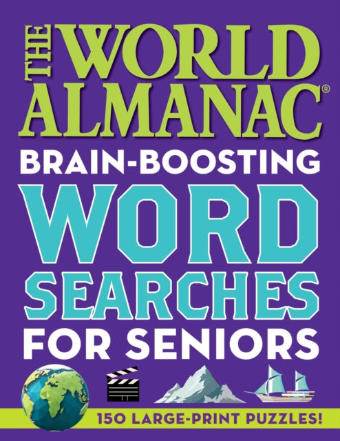 World Almanac - The World Almanac Brain - Boosting Word Searches 150 Large - Print Puzzles! - Paperback