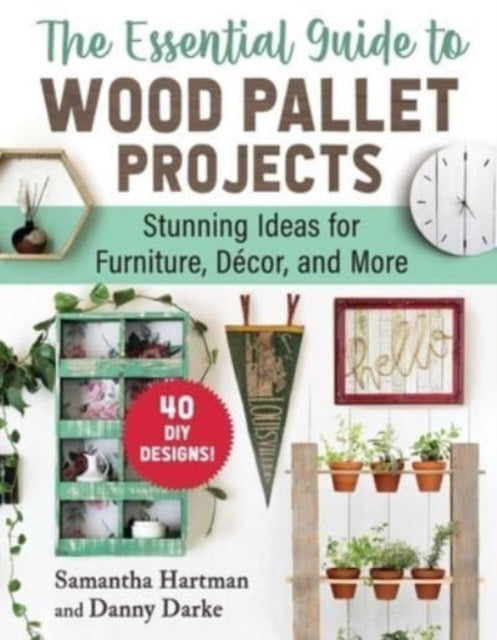 Binding: Paperback
Description: Rustic meets modern with this charming do - it - yourself guide. Here are 40 easy - to - follow designs ranging from coffee tables and wine racks to decorative wall art all with step - by - step and clear full - color photographs.