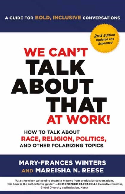 Binding: Paperback
Description: By having carefully structured conversations about taboo topics instead of avoiding them altogether people can safely confront biases and stereotypes and create stronger and more inclusive organizations.