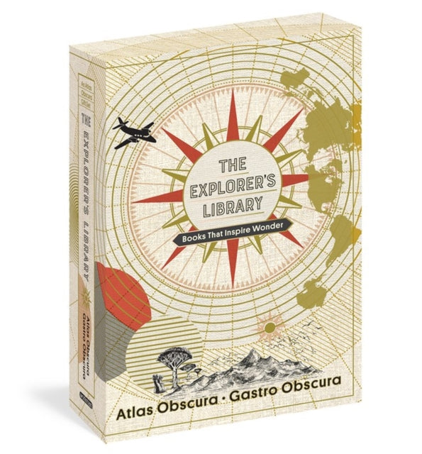 Binding: Hardcover
Description: The Explorer's Library combines the two New York Times bestselling guides from Atlas Obscura packaged in a slipcase that evokes the timeless allure of travel. It is the perfect gift for the person who lets curiosity be their compass who is alive to the world in all its possibilities.