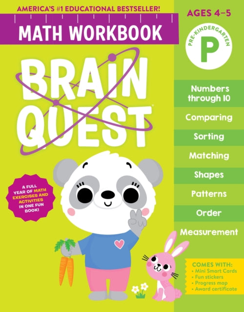Binding: Paperback
Description: Written and vetted by educators and aligned with math standards discover the ultimate Pre - Kindergarten math workbook from America's #1 educational bestseller.