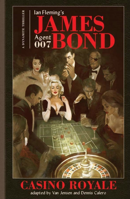 Binding: Hardcover
Description: Ian Fleming's literary debut of British Secret Service agent 007 is stylishly adapted to the sequential art medium by Van Jensen and Denis Calero in the official James Bond: Casino Royal graphic novel.