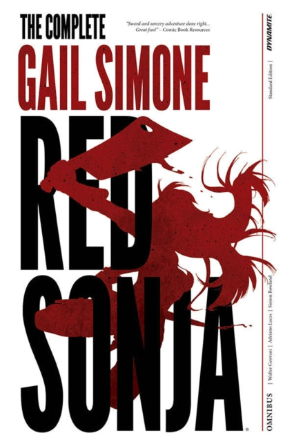 Binding: Hardcover
Description: Collects all of Gail Simone's amazing work on Red Sonja in one beautiful oversized volume.