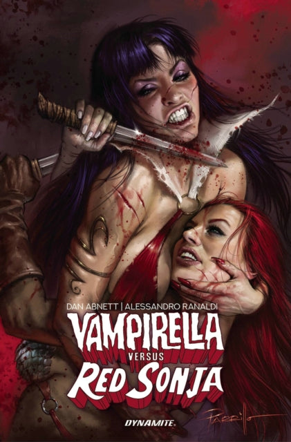 Binding: Paperback
Description: It's a monumental clash of titans that had to happen from master storyteller Dan Abnett! Both Vampirella and Red Sonja were recruited by the Project a cosmic collection of superheroes sworn to protect all known universes.