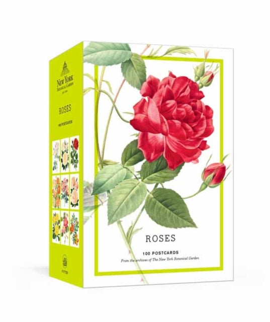 Binding: Specialty Items
Description: This gorgeous box of postcards features 100 different roses from The New York Botanical Garden's extensive archives. This elegant 100 - postcard box features beautiful illustrations of roses the flower world's most iconic bloom.