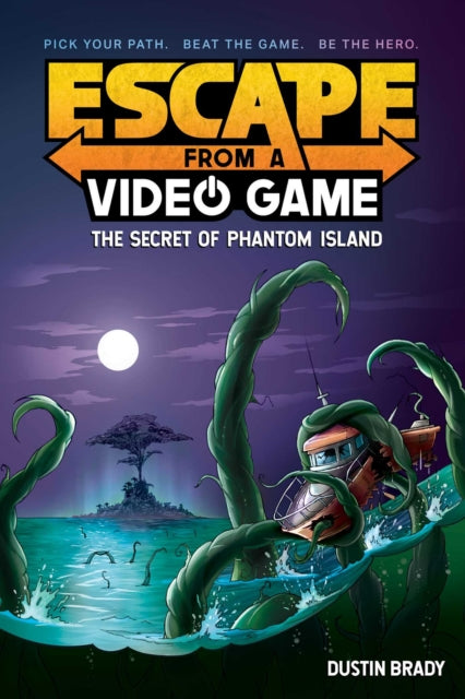 Binding: Paperback
Description: Young gamers control the action in this interactive series from the bestselling author of Trapped in a Video Game. With more than 30 endings and an unlockable bonus adventure The Secret of Phantom Island promises hours of screen - free fun.