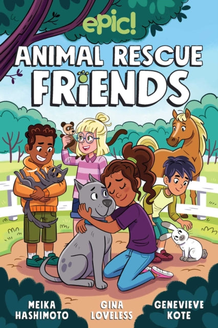 Binding: Paperback
Description: At the Animal Rescue Friends shelter everyone is looking for a way to belong kids and animals alike. From Epic! Originals Animal Rescue Friends is a heartwarming three - book graphic novel series filled with humor and furry friendships.