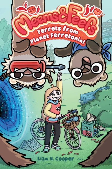 Binding: Paperback
Description: Meems and Feefs are ferrets from the planet Ferretonia. When they secretly carry out an experiment using Ferretonia's forbidden Ancient Tech it all goes wrong and they end up crash - landing on Earth! Meems is a smart cheeky and tech - savvy ferret from the planet Ferretonia.