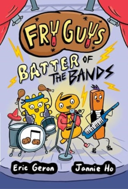 Binding: Hardcover
Description: Waffle Curly and Sweets want to be a real spud - rock band! But in order to get the greases going they need a music studio where they can rehearse.