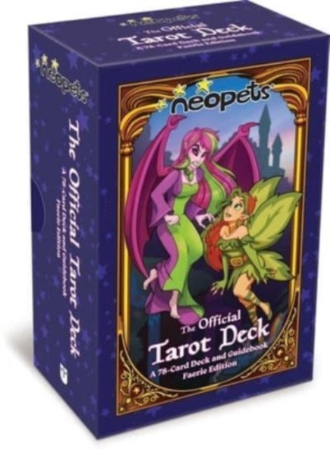 Binding: Multiple Components
Description: Your favourite Neopets now on a full deck of traditional tarot cards. This tarot deck features an all - new box and card layout with a Faerieland theme so you can channel faeries like Jhudora Illusen and Fyora for guidance.