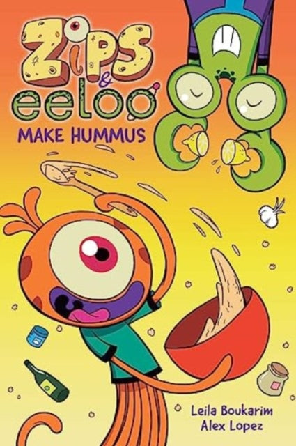 Binding: Hardcover
Description: Zips and Eeloo are two aliens who think they are experts in all things human like making hummus! But they aren t exactly the experts they claim to be.