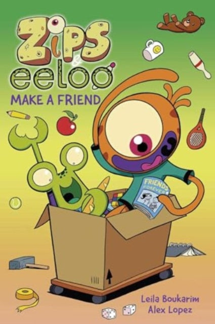 Binding: Hardcover
Description: Zips and Eeloo are two aliens from planet Zooglebeep (NOT Zoogle boop that is a very different planet) who think they know everything about being human.