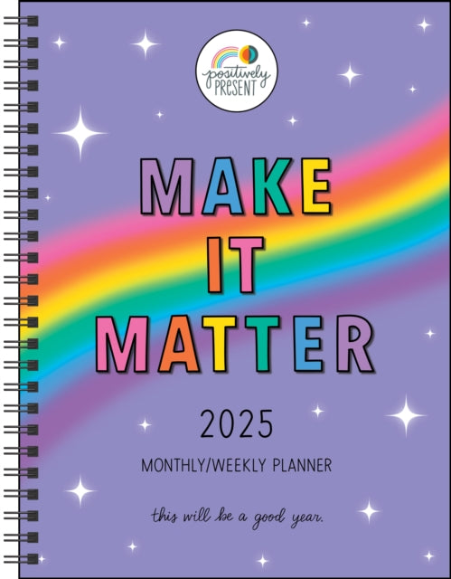 Binding: Calendars
Description: Whether you re in need of a confidence boost or just want a measure of hope the Positively Present 12 - Month 2025 Monthly/ Weekly Planner can help.