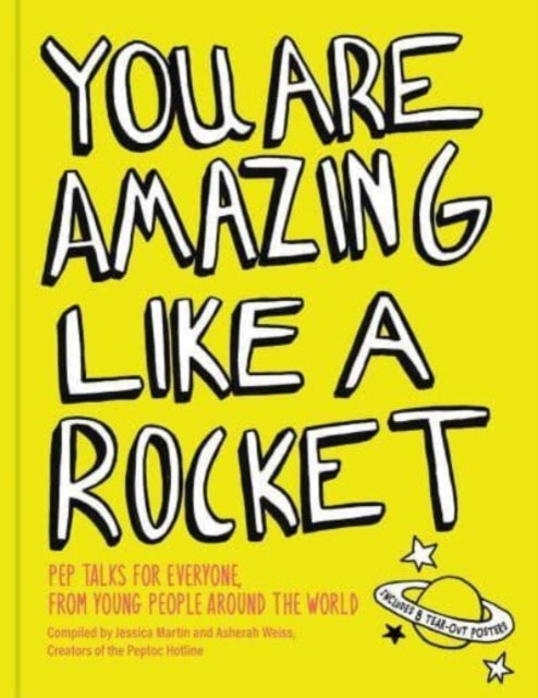 Binding: Hardcover
Description: From the creators of Pep Toc the virally popular telephone hotline featuring pre - recorded life advice from kids comes a heartwarming collection of 50 handmade motivational posters created by youth from around the world.