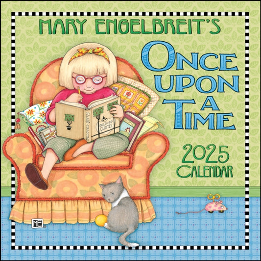 Binding: Calendars
Description: Mary Engelbreit's Once Upon a Time 2025 Calendar features covers of children's books she loved reading as a young girl drawn in her own unique style. Each image is complemented by a brief quote from Mary as to why she liked the book and why she chose to illustrate it.