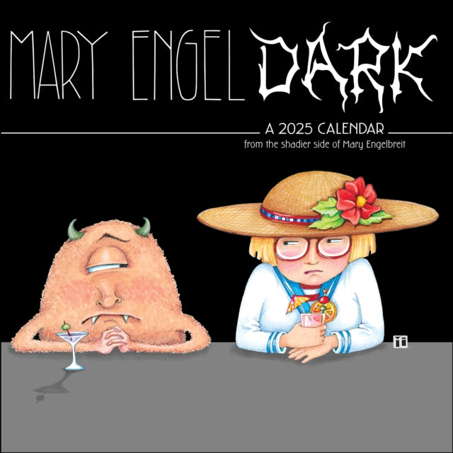 Binding: Calendars
Description: The Mary Engeldark 2025 Wall Calendar showcases Mary's newest and truest attitude with new black - and - white images and snarky and edgy quotes.
