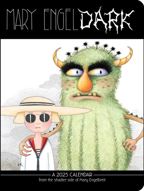 Binding: Calendars
Description: Each week of the Mary Engel Dark 12 - Month 2025 Monthly/ Weekly Planner features a black - and - white illustration paired with a sarcastic and edgy saying revealing the darker side of one of America's cherished artists.