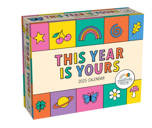 Binding: Calendars
Description: The pages of the Positively Present 2025 Day - to - Day Calendar: This Year Is Yours feature Dani Di Pirro's signature unique vivid illustrations along with encouraging messages such as " Let people be kind to you" and " This is your sign. Keep climbing.