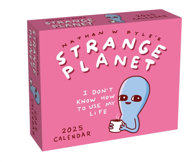 Binding: Calendars
Description: From buzzy webcomic to best - seller to hotly anticipated original series celebrate the journey of Nathan W. Pyle's Strange Planet with a different hilarious comic every day. Share the daily adventures and tribulations large and small of Nathan W.