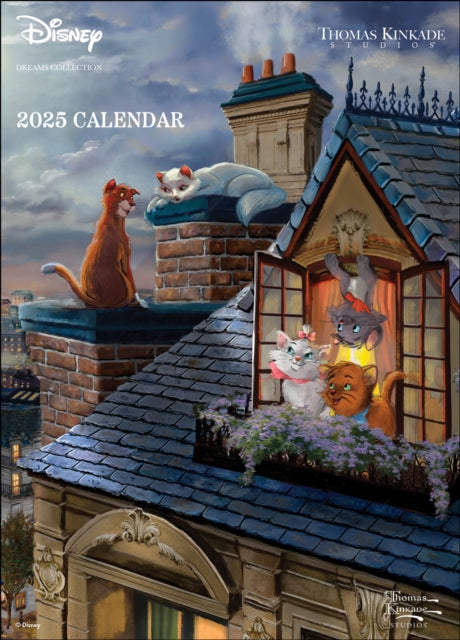 Binding: Calendars
Description: Disney fans and families will enjoy this 12 - month hardcover engagement calendar featuring a different full - color image from the Disney Dreams Collection by Thomas Kinkade Studios each week.