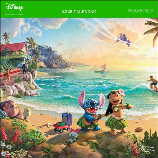 Binding: Calendars
Description: Fans and families will love the Disney Dreams 2025 Wall Calendar featuring favorite Disney characters and stories in settings imagined by Thomas Kinkade Studios.