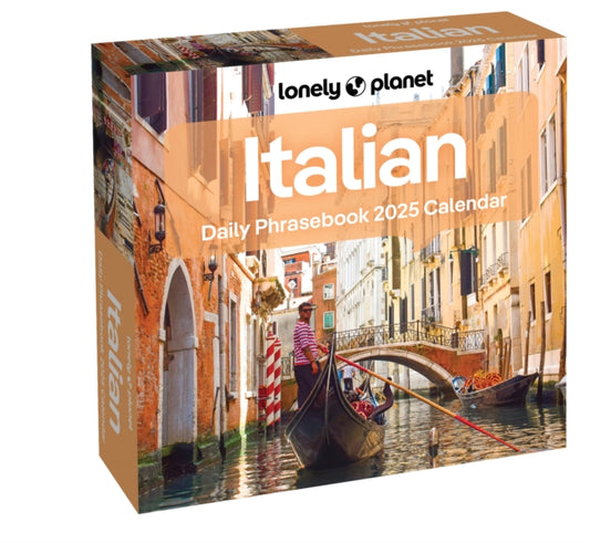 Binding: Calendars
Description: Let 2025 be the start of your next great adventure beginning with this Lonely Planet Italian Phrasebook Day - to - Day Calendar! Home to some of the world's greatest artwork architecture fashion and gastronomy Italy elates inspires and awes like no other.