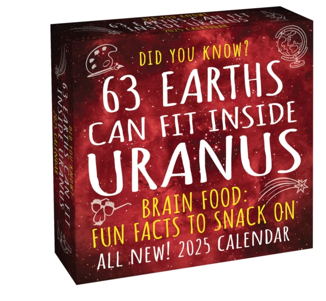 Binding: Calendars
Description: Prove to everyone that you're the smartest person in the room with this calendar that's filled with new and interesting facts each day.