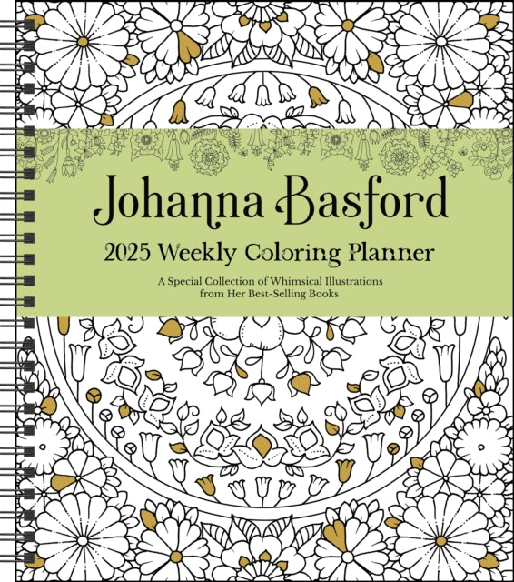 Binding: Calendars
Description: Each whimsical illustration in this weekly coloring planner from best - selling author Johanna Basford can be enjoyed for its intricate line - art and charming detail or colored with ink or pencil.