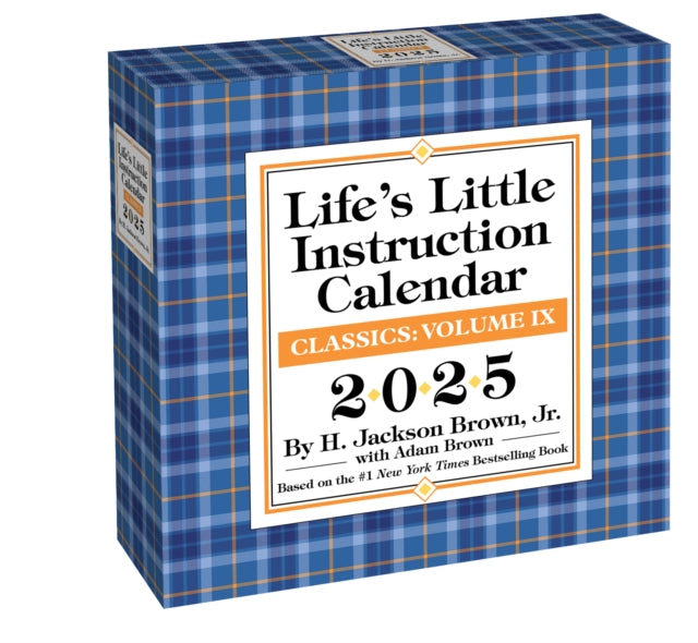 Binding: Calendars
Description: For over thirty years readers have turned to H. Jackson Brown Jr.'s timeless advice originally written down for his own son Adam.