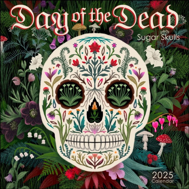 Binding: Calendars
Description: With its intricate and vibrant images this 12 - month calendar is a tribute to the living folk art tradition of crafting sugar skulls.
