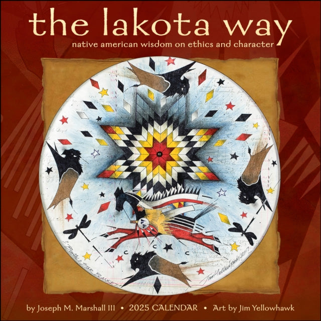 Binding: Calendars
Description: Each month of this twelve - month calendar features a different traditional Lakota virtue along with wisdom text exquisite artwork and the Lakota names for the lunar months such as When Leaves Fall and Winter Moon.