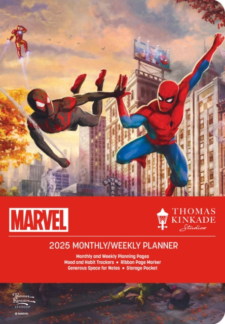 Binding: Calendars
Description: Inside this twelve - month planner has monthly habit trackers to help you stay on track with your goals two full flexible pages for planning each week a ribbon page marker and a convenient storage pocket.