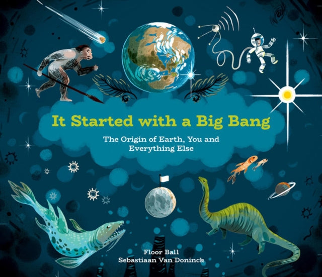 Binding: Hardcover
Description: In this accessible informational picture book young readers can follow the fascinating story of how we got from the very beginning of the universe to life today on the 'bright blue ball floating in space called Earth.