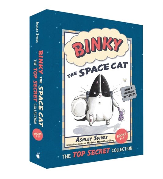 Binding: Paperback
Description: At last a box set for fans who can't get enough of lovable Binky the certified space cat and fearless leader of epic missions (if only in his imagination!).