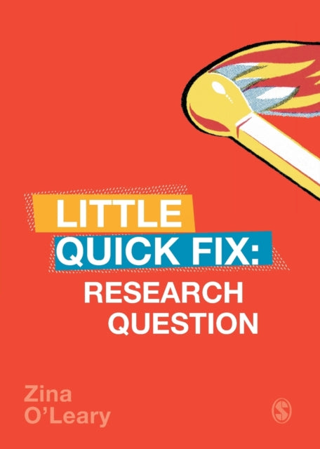 Binding: Paperback
Description: Zina O Leary's Research Question Little Quick Fix teaches students how to find their interest hone it to a topic and turn it into a research question that is relevant interesting and researchable.