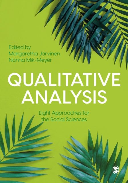 Binding: Paperback
Description: Introducing eight analytical approaches that are key to successful social science research this book helps you get to grips with theory and apply it to qualitative analysis.