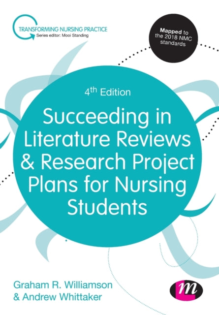 Binding: Paperback
Description: Now in it's fourth edition and thoroughly updated to ensure all content is mapped to the new 2018 NMC standards this book is a practical and readable guide to undertaking a research project plan or a literature review for final year assessment.