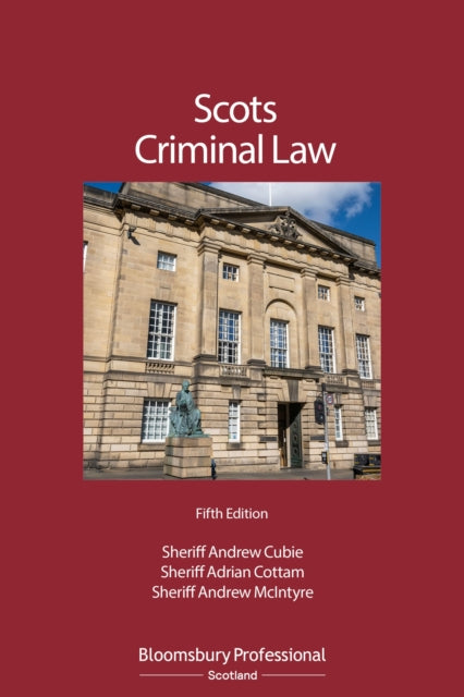 Binding: Paperback
Description: Written by an expert team of authors this clear and comprehensive guide explains all the basic principles relating to Scots criminal law taking account of ongoing changes in substantive law including the continuing influence of human rights.